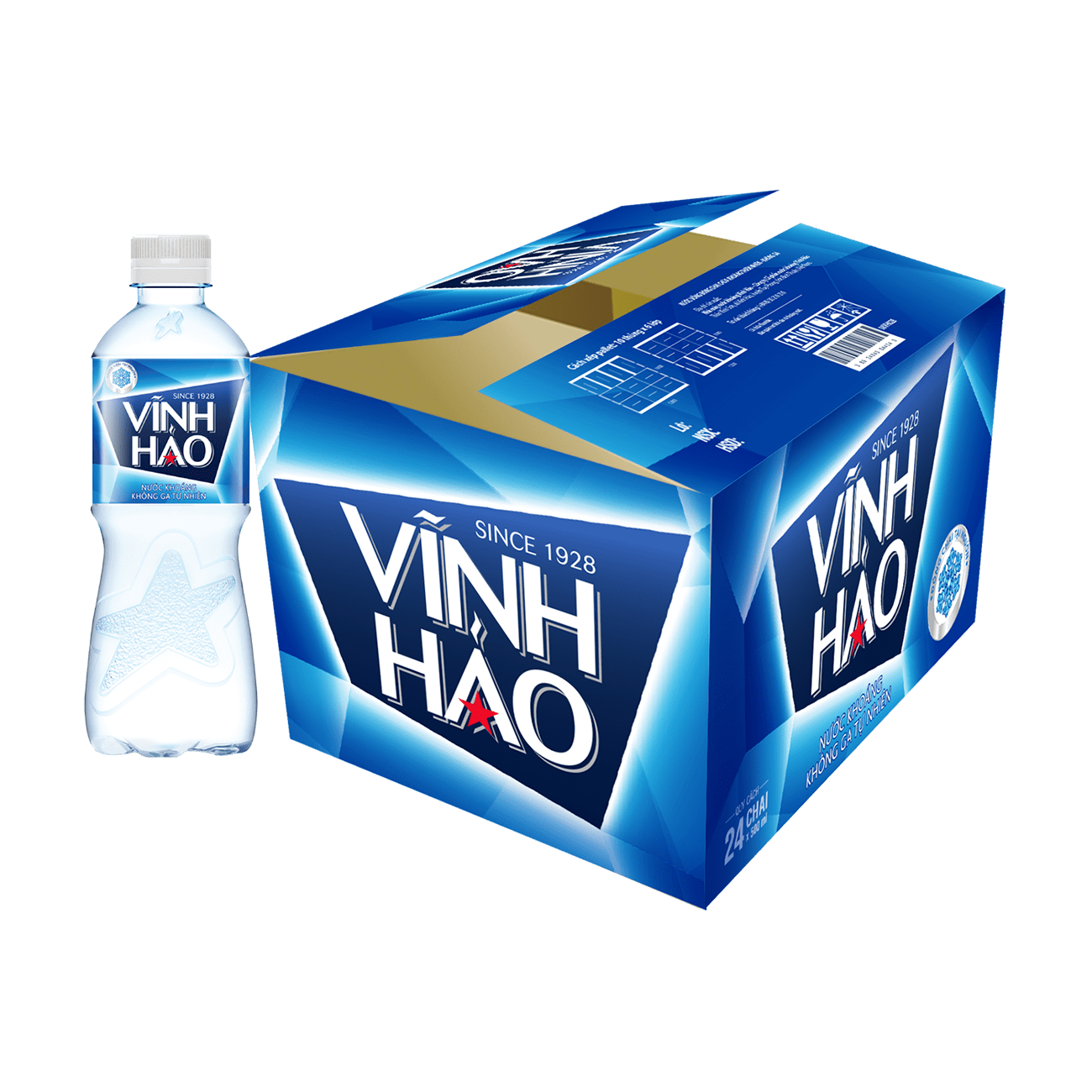 Nước khoáng Vĩnh Hão 500ml