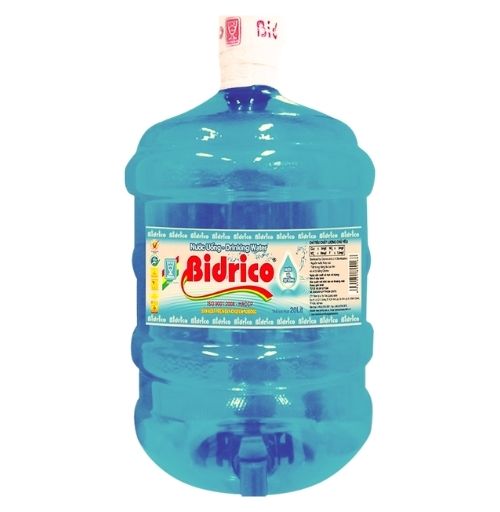 Nước bình 20l Bidrico