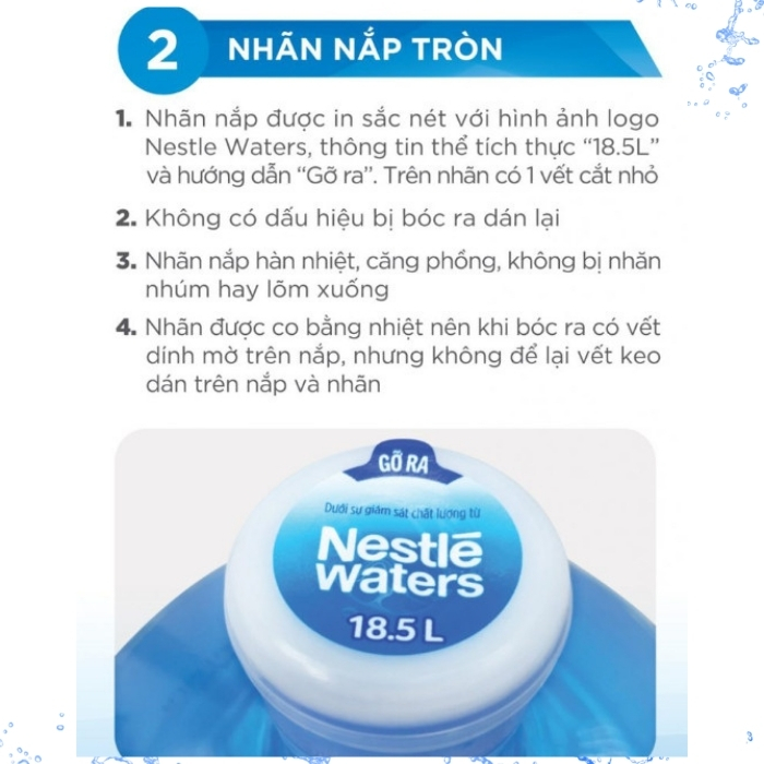 cách nhận biết nước lavie viva thật hình 2