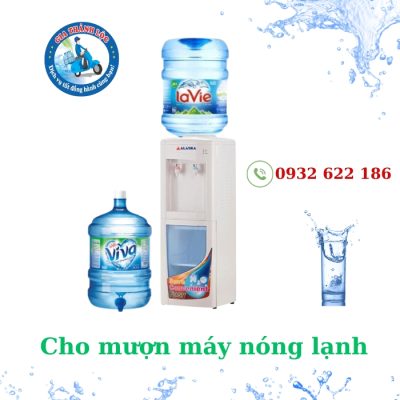 Nước Khoáng Lavie 19L bình úp 1 cho mượn máy nước nóng lạnh