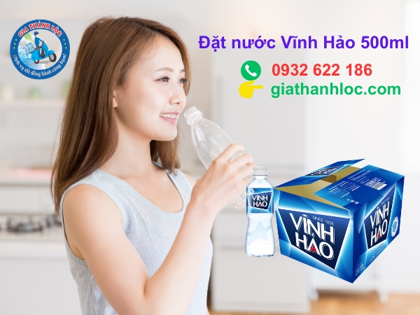 đặt nước khoáng vĩnh hảo 500ml được giao tận nơi