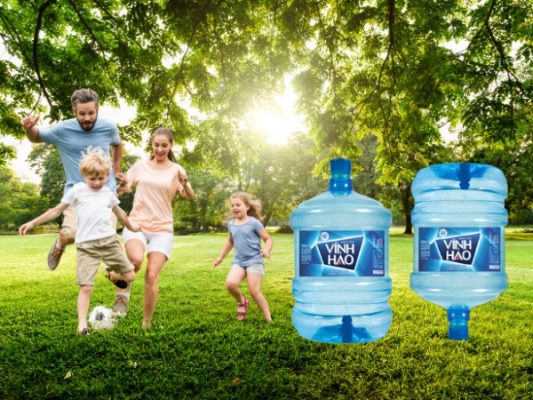 Nước khoáng Vĩnh Hảo 20L 1 hình ảnh bình nước Vĩnh Hảo 20l