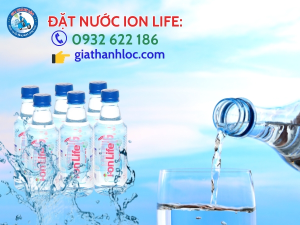 Nước uống I-on Life 450ml thùng 24 chai 1 Ion Life 450ml - món quà từ thiên nhiên