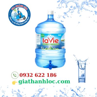 Nước Khoáng Lavie 19L bình úp 4 nước khoáng Lavie 18.5l bình vòi