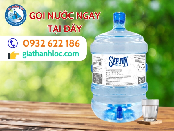 Sapuwa 19l không có màu, không mùi, không vị