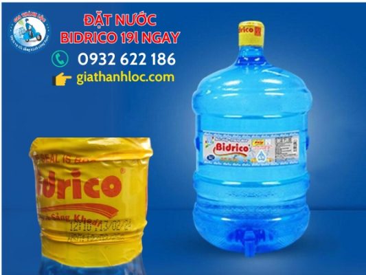 Trên bình bidrico có in hạn sử dụng