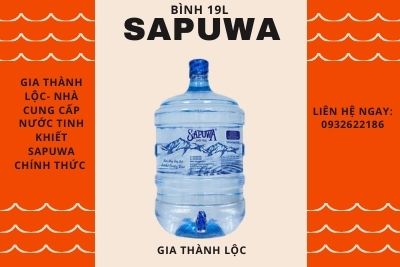 Nhà phân phối nước tinh khiết Sapuwa_Gia Thành Lộc_0932622186