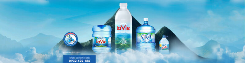 đại lý nước khoáng LaVie bình 19L