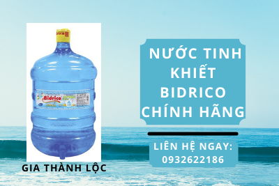 quy trình sản xuất nước tinh khiết Bidrico