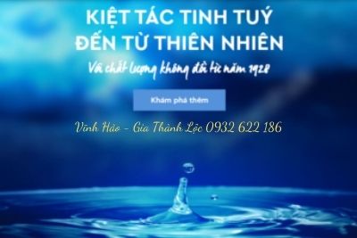 Vĩnh Hảo được sản xuất từ nguồn suối tuyệt diệu