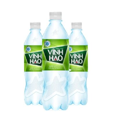 Có Thể Bạn Chưa Từng Nhìn Thấy Những Chai Vĩnh Hảo Này! 5 Chai Vĩnh Hảo có ga - nước khoáng thiên nhiêin