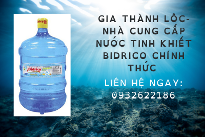 nhà phân phối nước tinh khiết Bidrico