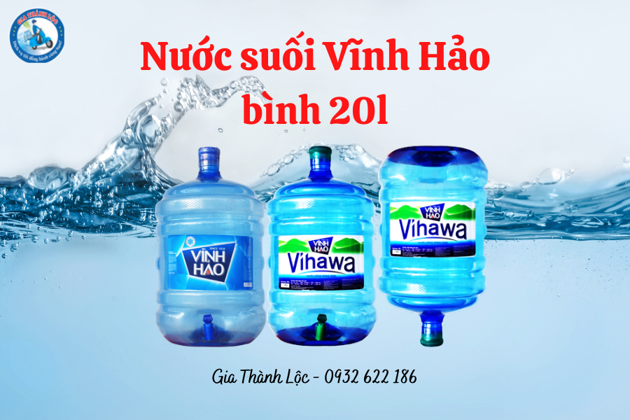 Đại lý nước suối Vĩnh Hảo bình 20l