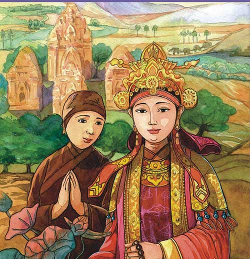 Huyền Trân Công Chúa trong truyền thuyết Vĩnh Hảo
