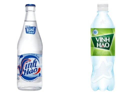 Giá Nước Khoáng Vĩnh Hảo 5 giá nước khoáng Vĩnh Hảo có ga