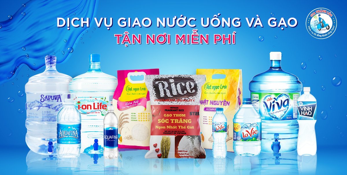 Đại lý nước uống đóng bình 20l gần đây