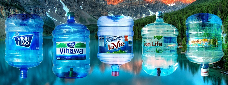 Đại lý nước uống đóng bình 20l gần đây