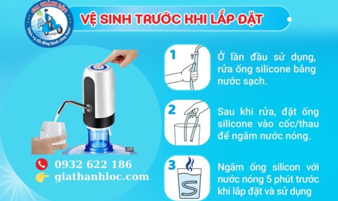 vệ sinh thiết bị khi sử dụng