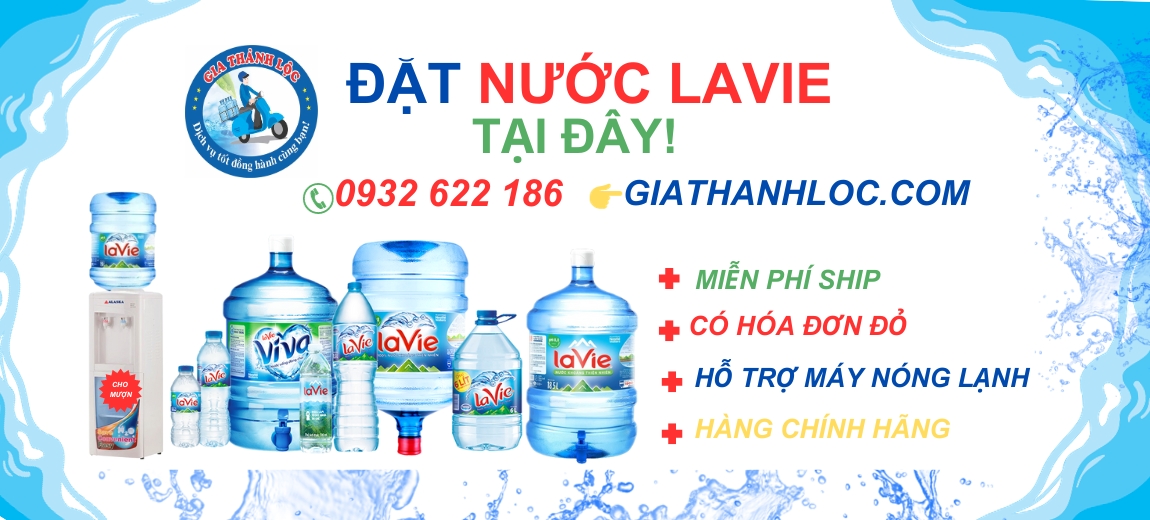 ĐẶT NƯỚC LAVIE GỌI 0932622186