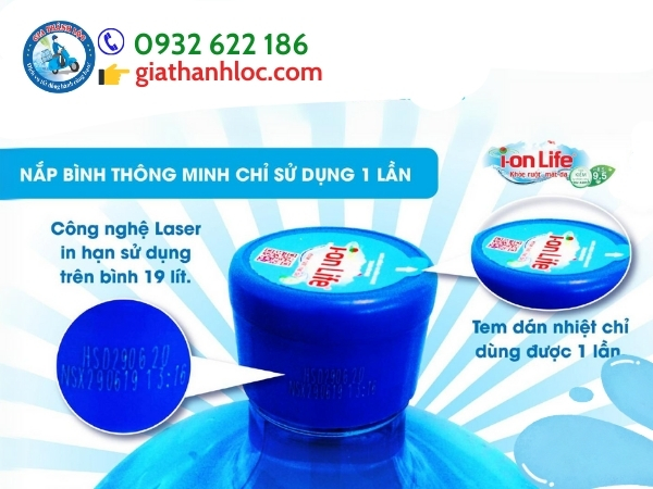 Nắp bình thông minh chỉ dùng một lần