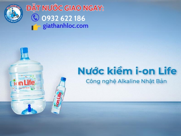 Nước kiềm Ion Life đến từ Nhật Bản