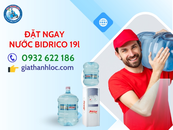Nước Bidrico là gì? 5 công dụng tuyệt vời của nước tinh khiết Bidrico 10 Đặt nước Bidrico tại đại lý Gia Thành Lộc