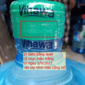 Vihawa những điều chưa biết? 5 cách phân biệt nước Vihawa giả 7 date in sản xuất được thay đổi qua màu trắng
