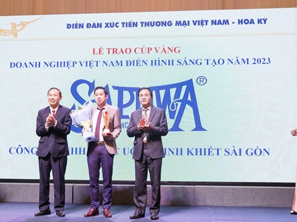 Một số thành tựu của Công ty Nước tinh khiết Sài Gòn