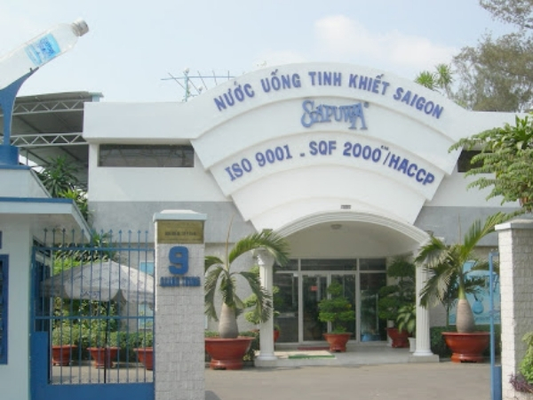 Sapuwa thuộc Công ty Nước uống tinh khiết Sài Gòn