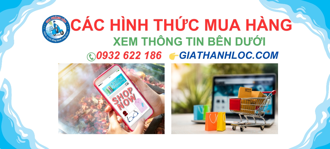 Các hình thức mua hàng 1 Các hình thức mua hàng tại Website Gia Thành Lộc
