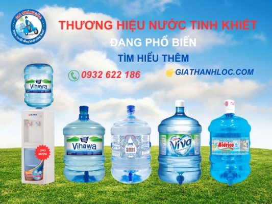 Bình nước 20 lít: Giá Rẻ Không Phải Là Tất Cả-Hãy Mua Thông Minh 2 Các thương hiệu nước tinh khiết 20l