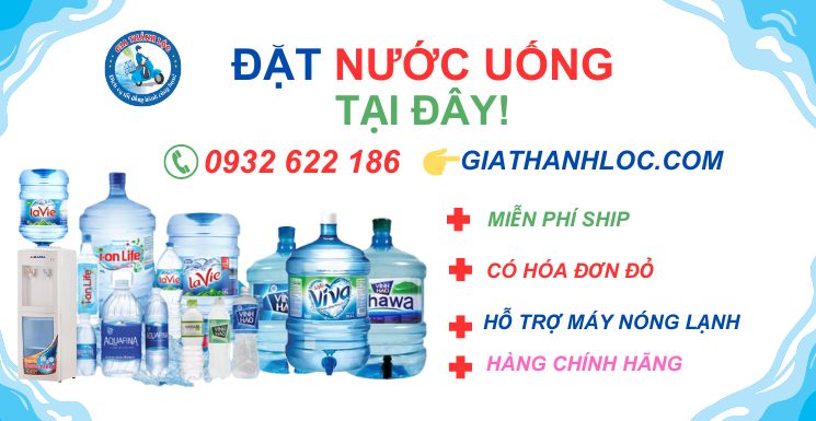dịch vụ giao nước uống tận nơi
