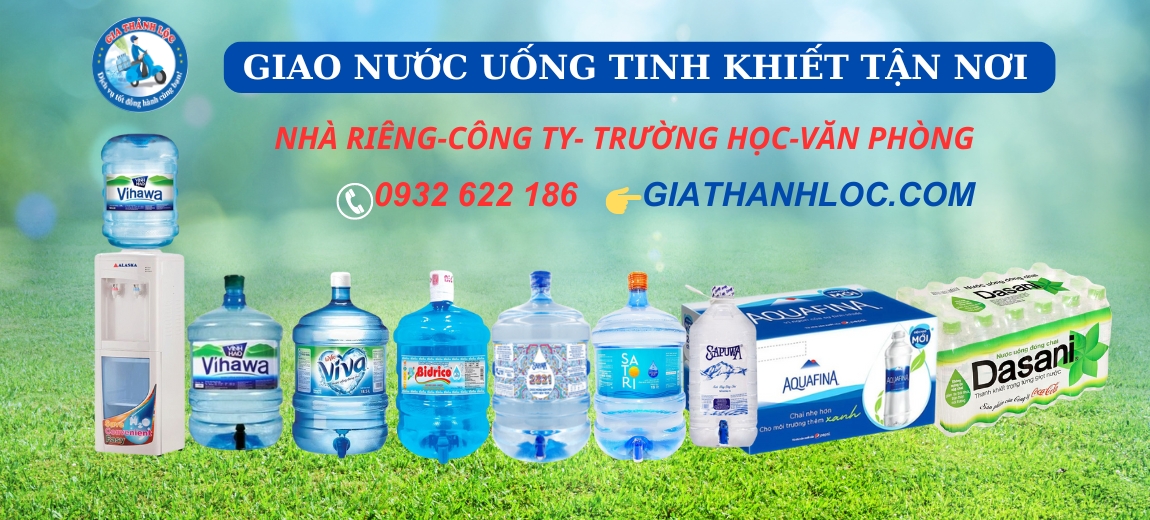dịch vụ giao nước tinh khiết tận nơi