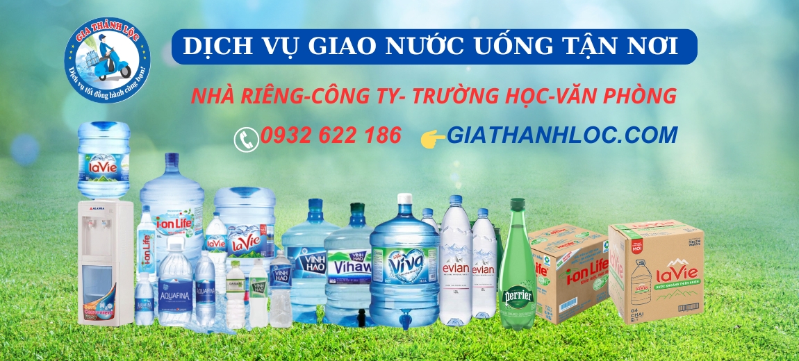 dịch vụ giao nước uống tận nơi nhà riêng và công ty