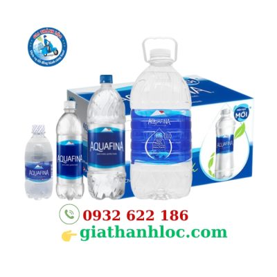 nước tinh khiết aquafina