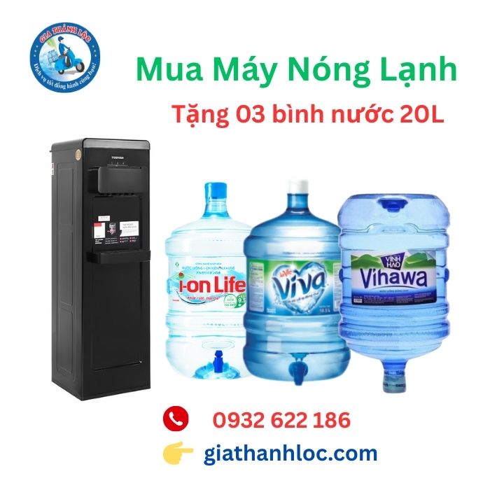 Cây nước nóng lạnh Toshiba 3 vò hình 6 Cây nước uống nóng lạnh Toshiba 3 vòi