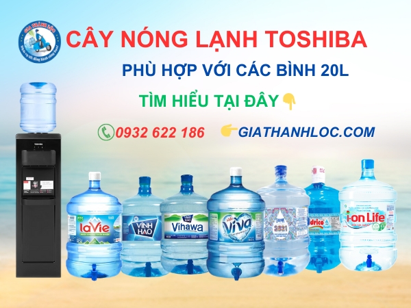 Cây nước nóng lạnh Toshiba RWF W1917TV 650W 6 Cây nước nóng lạnh Toshiba rwf w1917tv